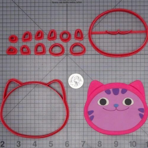 Gabbys Dollhouse - DJ Catnip Head 266-I987 Cookie Cutter Set