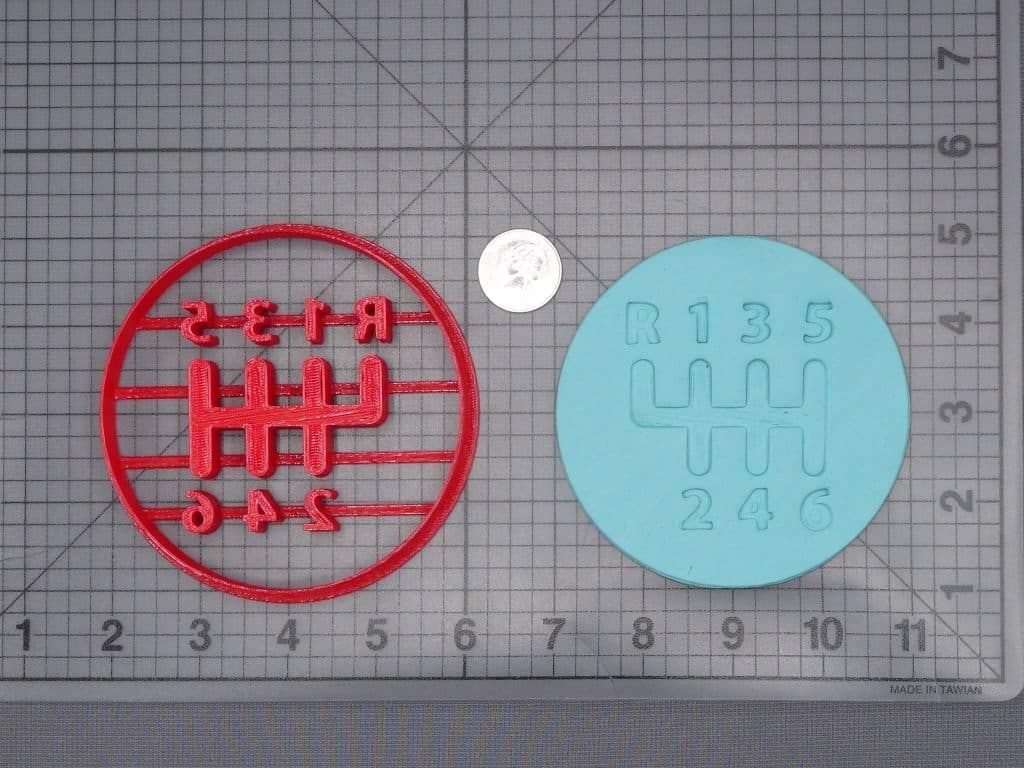 Gear Shift Pattern 266-I865 Cookie Cutter