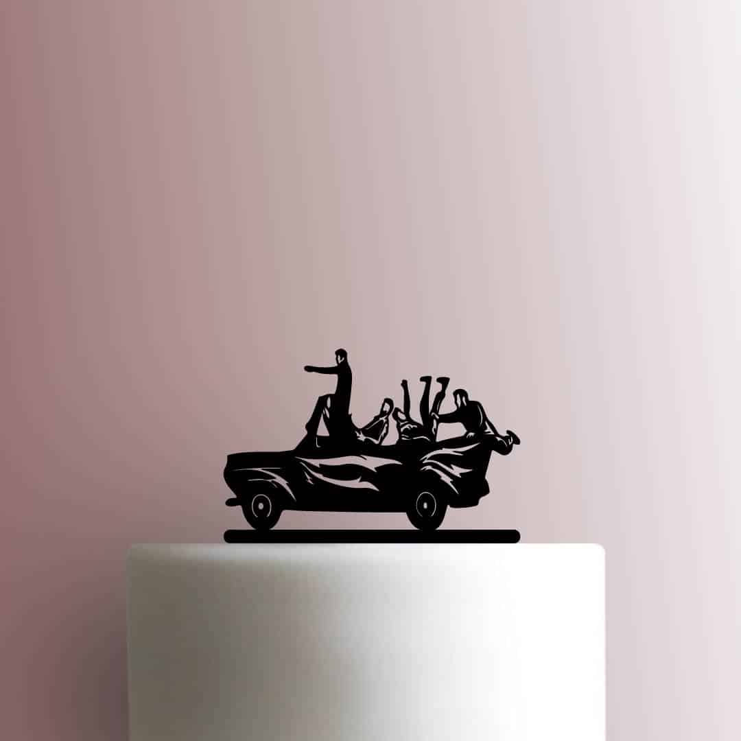 Grease - Car Scene 225-B557 Cake Topper