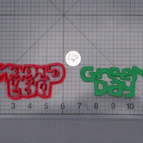 Green Day Logo 266-J117 Cookie Cutter