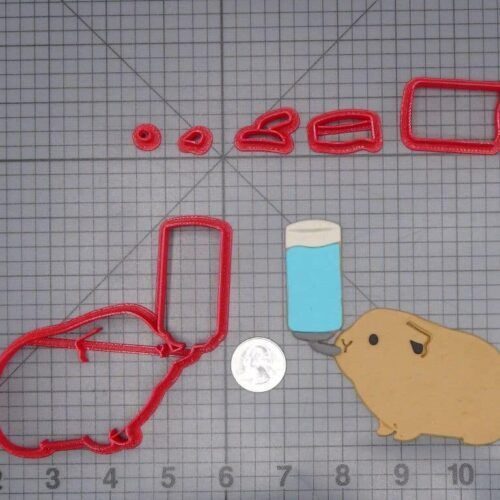 Guinea Pig with Water Bottle 266-I757 Cookie Cutter Set