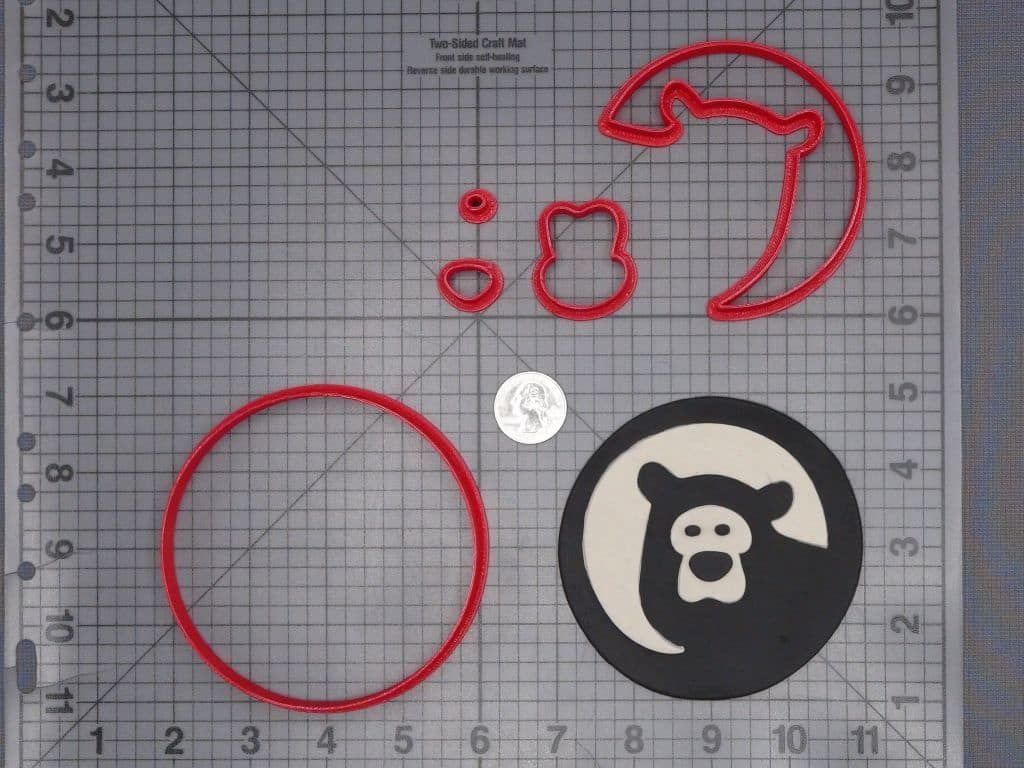 Hey Bear Sensory Logo 266-I948 Cookie Cutter Set