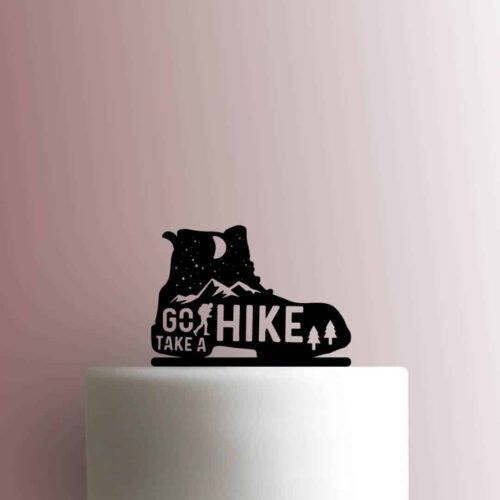 Hiking Boot Take A Hike 225-B500 Cake Topper