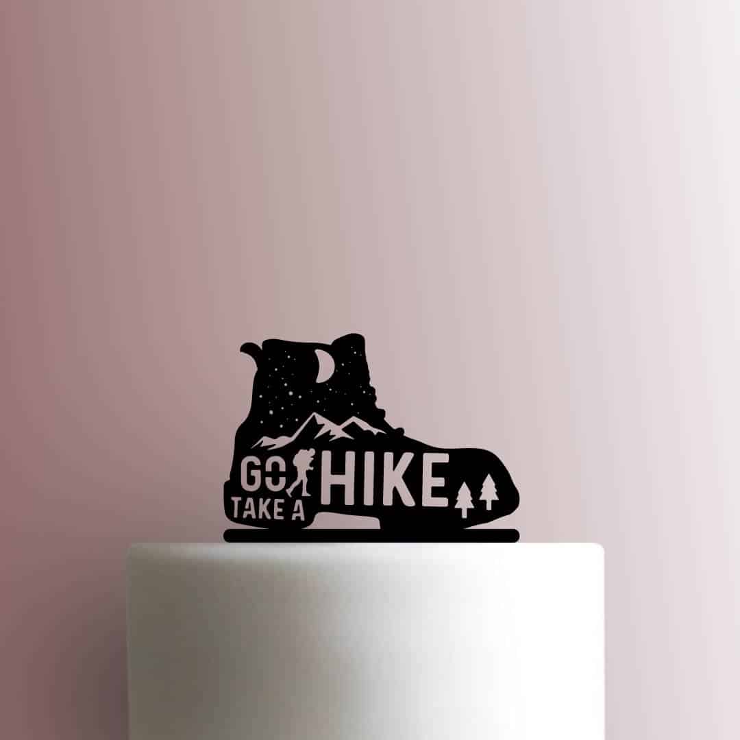 Hiking Boot Take A Hike 225-B500 Cake Topper