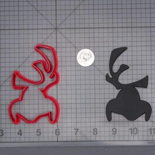 How the Grinch Stole Christmas - Max Head 266-I794 Cookie Cutter Silhouette