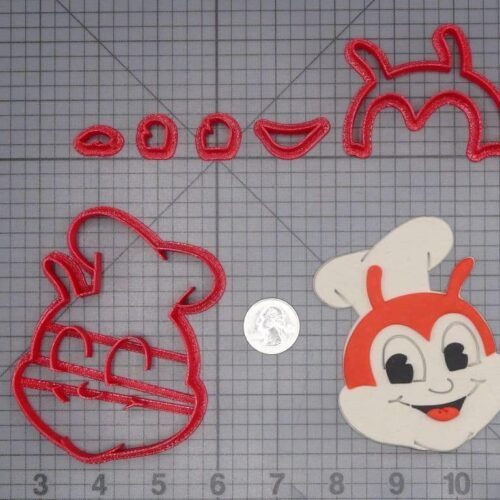 Jollibee Head 266-I737 Cookie Cutter Set