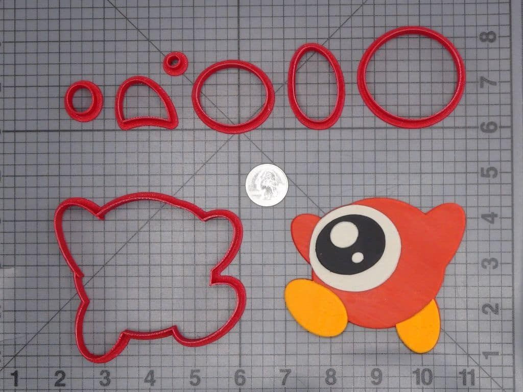 Kirby - Waddle Doo 266-I853 Cookie Cutter Set