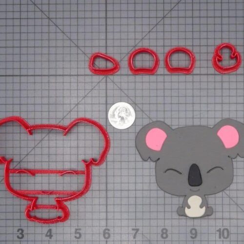 Koala Body 266-I778 Cookie Cutter Set