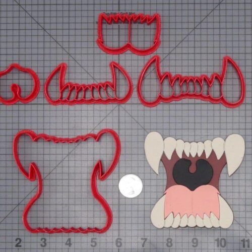 Lions Teeth 266-I776 Cookie Cutter Set
