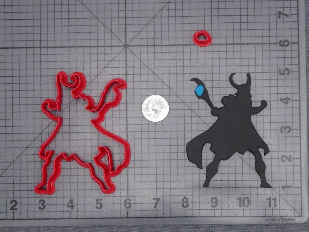 Loki Body 266-I984 Cookie Cutter Set