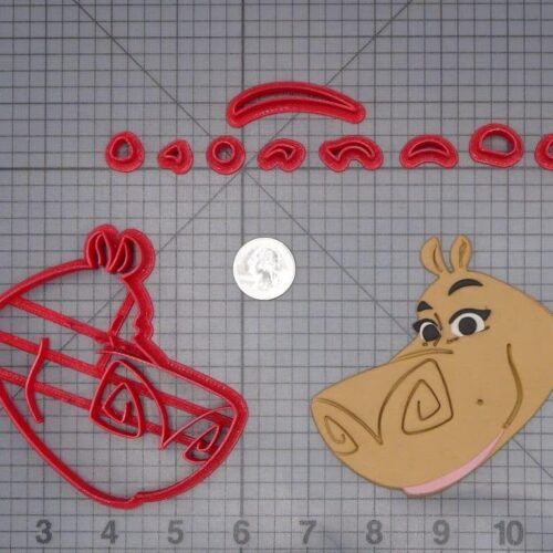 Madagascar - Gloria Hippo Head 266-J052 Cookie Cutter Set