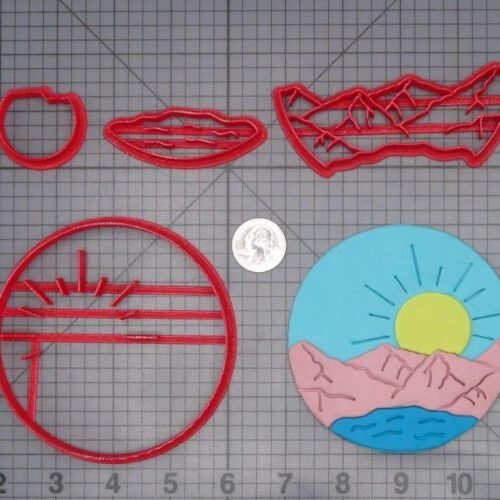 Mountain Scene 266-I806 Cookie Cutter Set