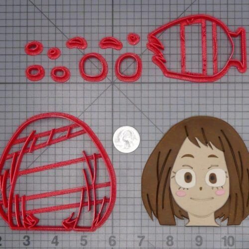 My Hero Academia - Uraraka Head 266-I787 Cookie Cutter Set