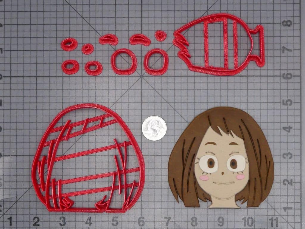 My Hero Academia - Uraraka Head 266-I787 Cookie Cutter Set