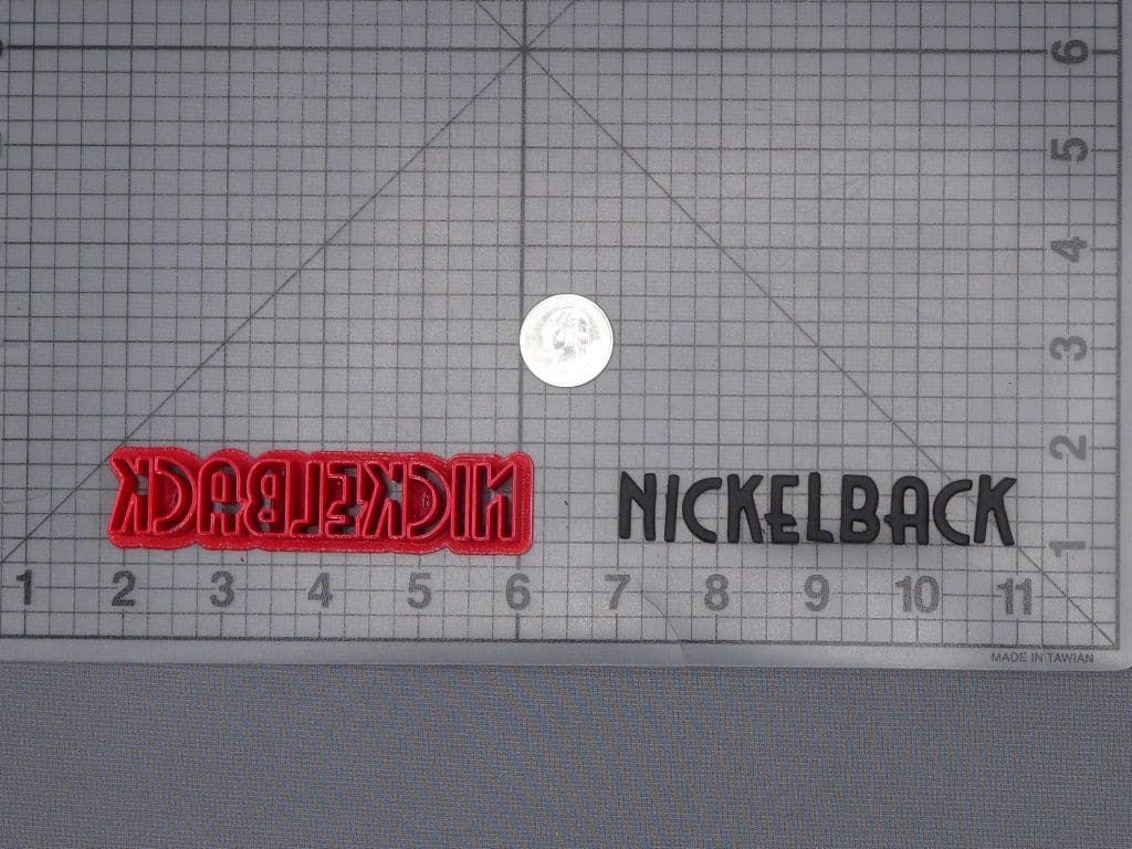 Nickelback Logo 266-I904 Cookie Cutter