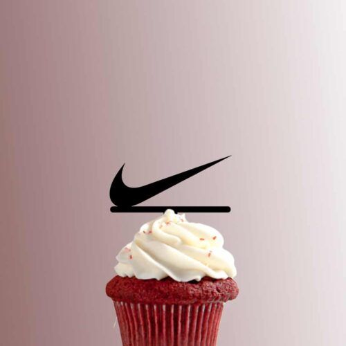 Nike Swoosh 228-653 Cupcake Topper