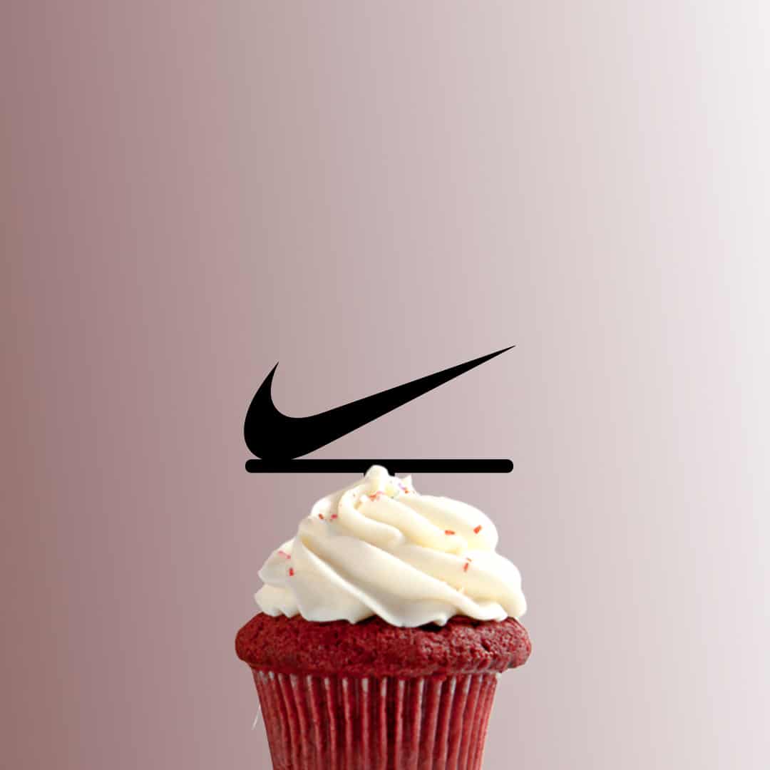 Nike Swoosh 228-653 Cupcake Topper