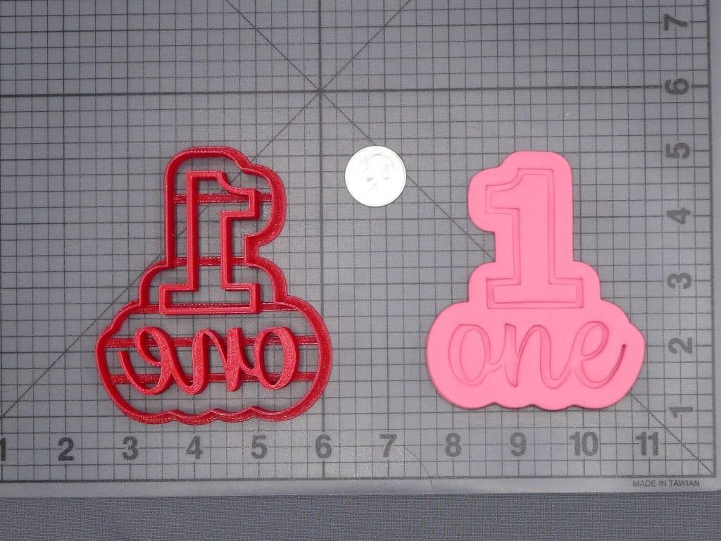 One Worded Number 266-I901 Cookie Cutter