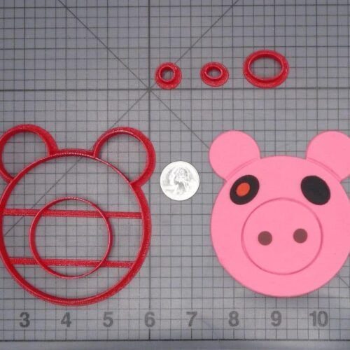 PIGGY - Piggy Head 266-I953 Cookie Cutter Set