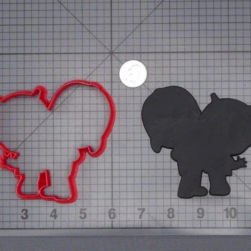 Pocoyo and Nina 266-I977 Cookie Cutter Silhouette