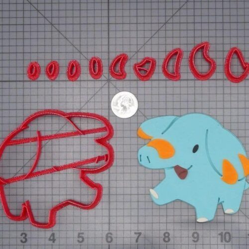 Pokemon - Phanpy Body 266-J057 Cookie Cutter Set