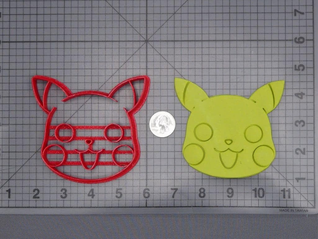 Pokemon - Pikachu Head 266-I869 Cookie Cutter