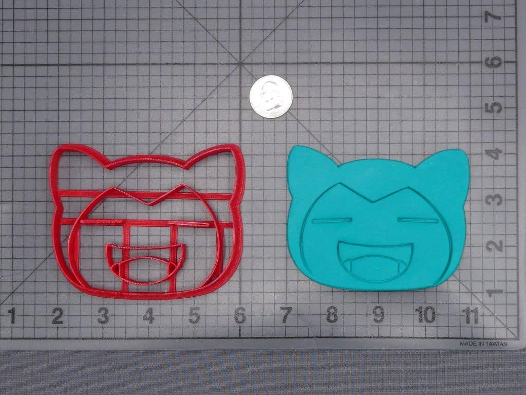 Pokemon - Snorlax Head 266-I832 Cookie Cutter