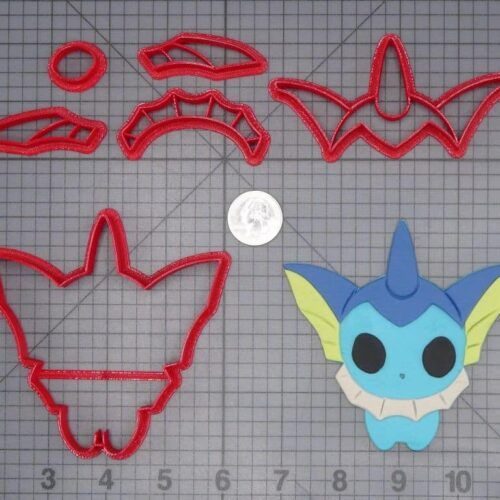 Pokemon - Vaporeon Body 266-J018 Cookie Cutter Set
