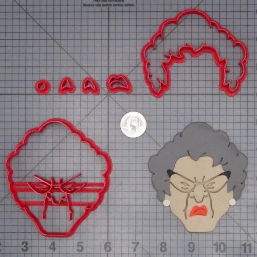 Recess - Miss Finster Head 266-J058 Cookie Cutter Set
