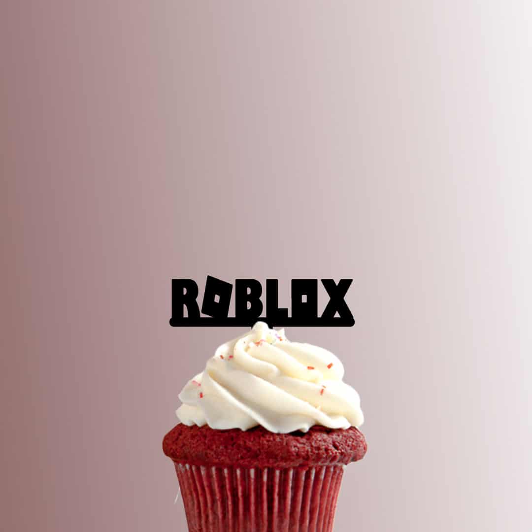 Roblox Logo 228-674 Cupcake Topper