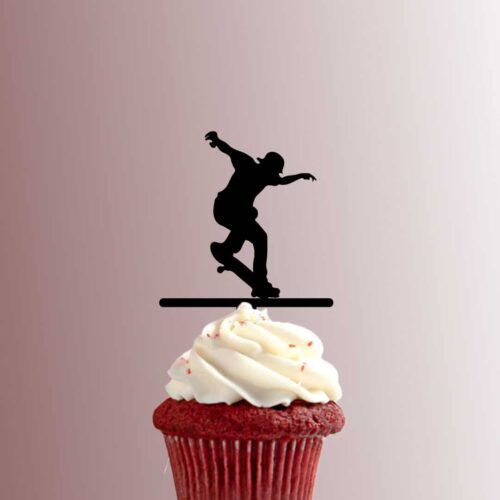 Skateboarder 228-650 Cupcake Topper