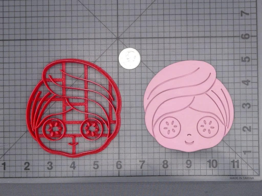 Spa Girl Head 266-I726 Cookie Cutter