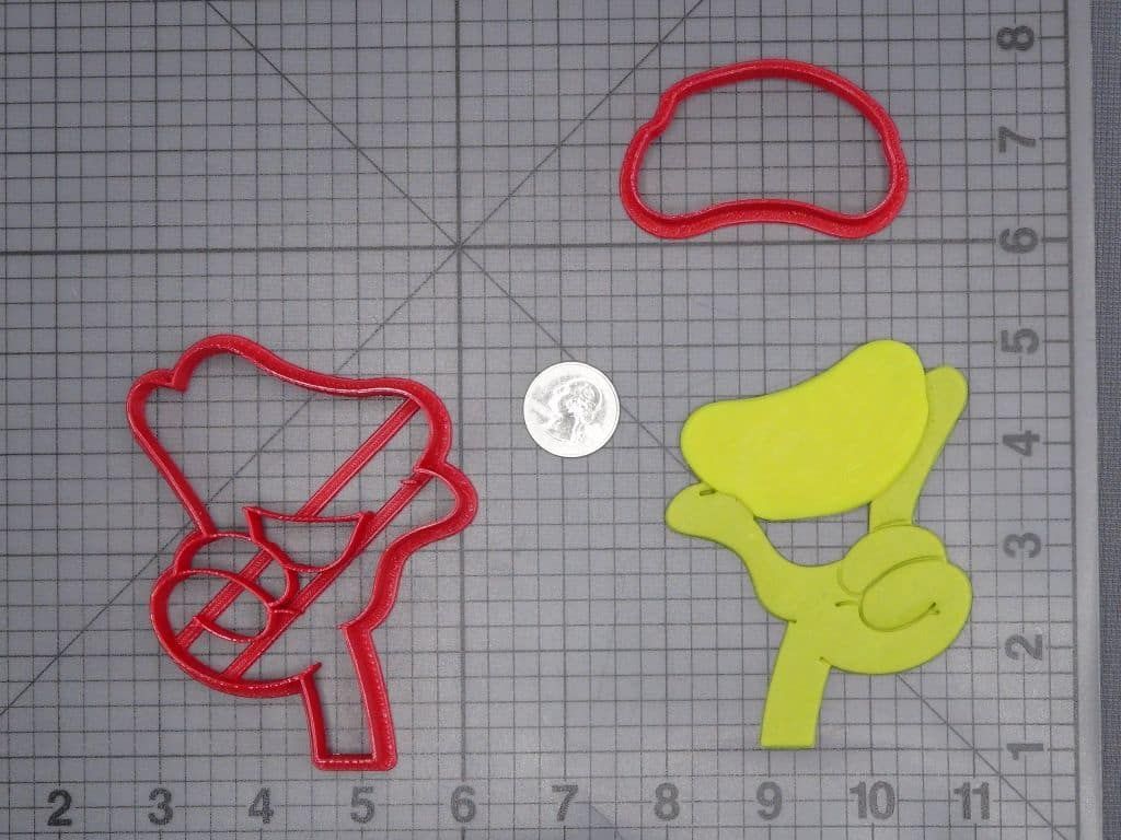 Spongebob Squarepants - Chip in Hand 266-I862 Cookie Cutter Set
