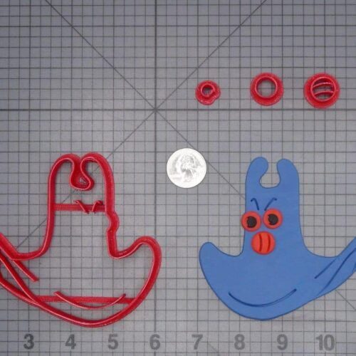 Spongebob Squarepants - Man Ray Head 266-I783 Cookie Cutter Set