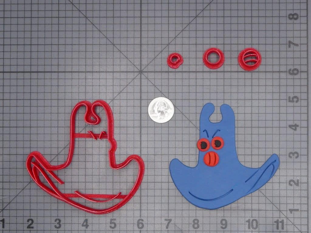Spongebob Squarepants - Man Ray Head 266-I783 Cookie Cutter Set