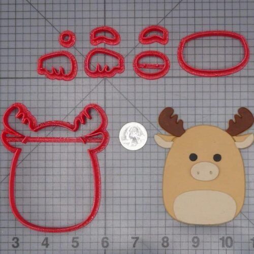 Squishmallow - Maurice Moose 266-J060 Cookie Cutter Set
