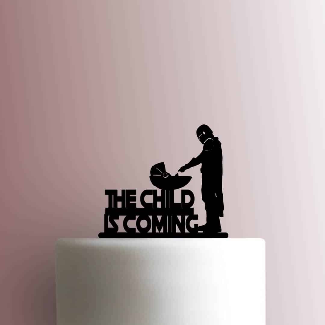 Star Wars The Mandalorian - The Child Is Coming 225-B519 Cake Topper