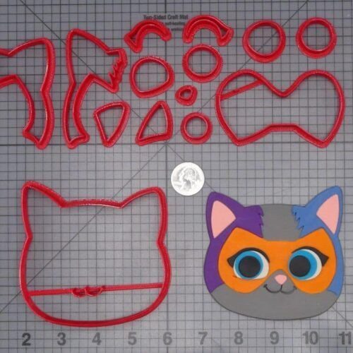 Super Kitties - Buddy Head 266-I909 Cookie Cutter Set