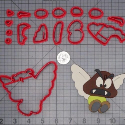 Super Mario - Paragoomba Body 266-I915 Cookie Cutter Set