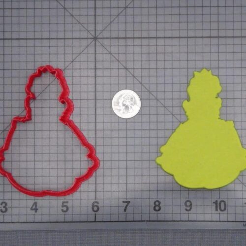 Super Mario - Princess Daisy Body 266-I940 Cookie Cutter Silhouette