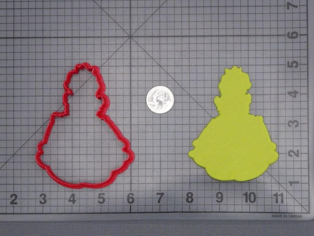Super Mario - Princess Daisy Body 266-I940 Cookie Cutter Silhouette