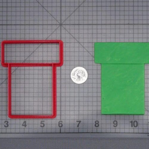 Super Mario - Warp Pipe 266-I942 Cookie Cutter