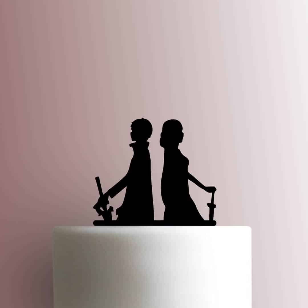 Sword Art Online - Kirito and Asuna 225-B511 Cake Topper