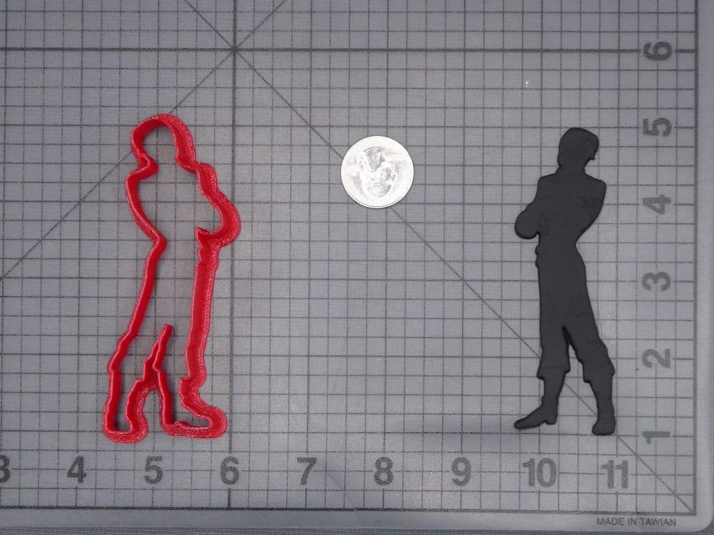Tangled - Flynn Rider Body 266-I590 Cookie Cutter Silhouette
