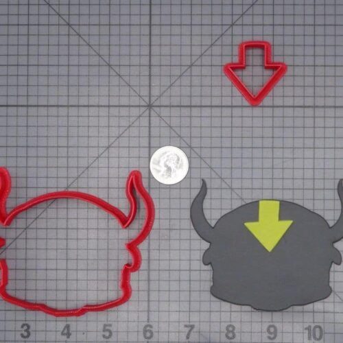 The Last Airbender - Appa Head 266-I781 Cookie Cutter Set