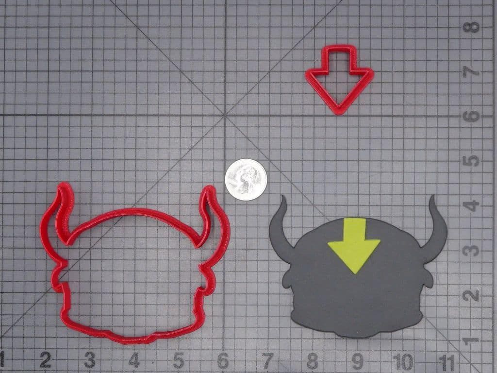 The Last Airbender - Appa Head 266-I781 Cookie Cutter Set
