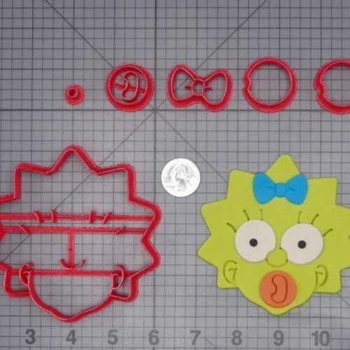 The Simpsons - Maggie Head 266-I951 Cookie Cutter Set