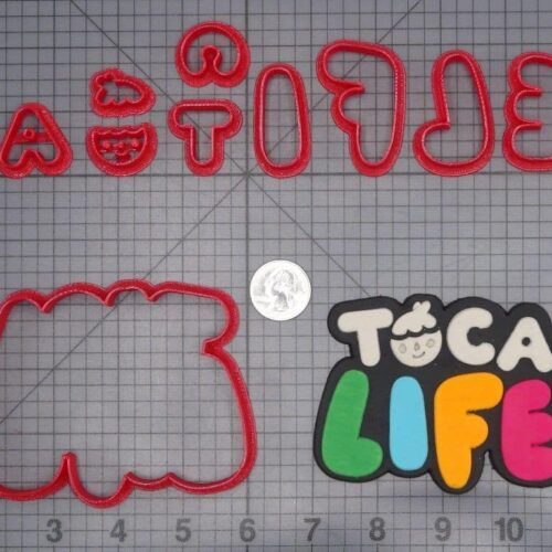 Toca Boca - Toca Life Logo 266-I952 Cookie Cutter Set