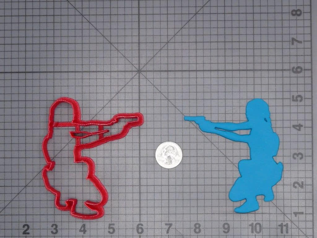 Tomb Raider - Lara Croft 266-I764 Cookie Cutter