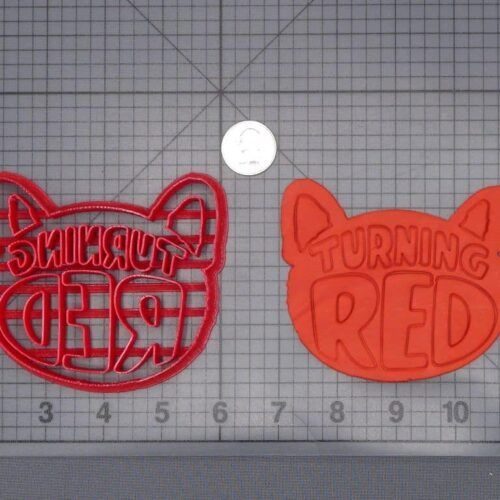 Turning Red Logo 266-I938 Cookie Cutter